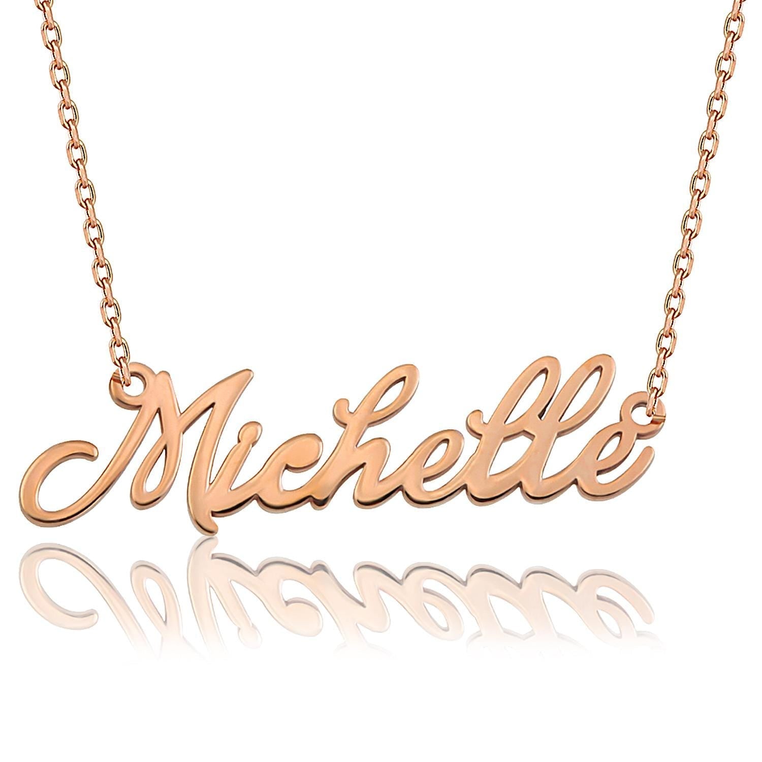 Dainty Handwritten Name Necklace