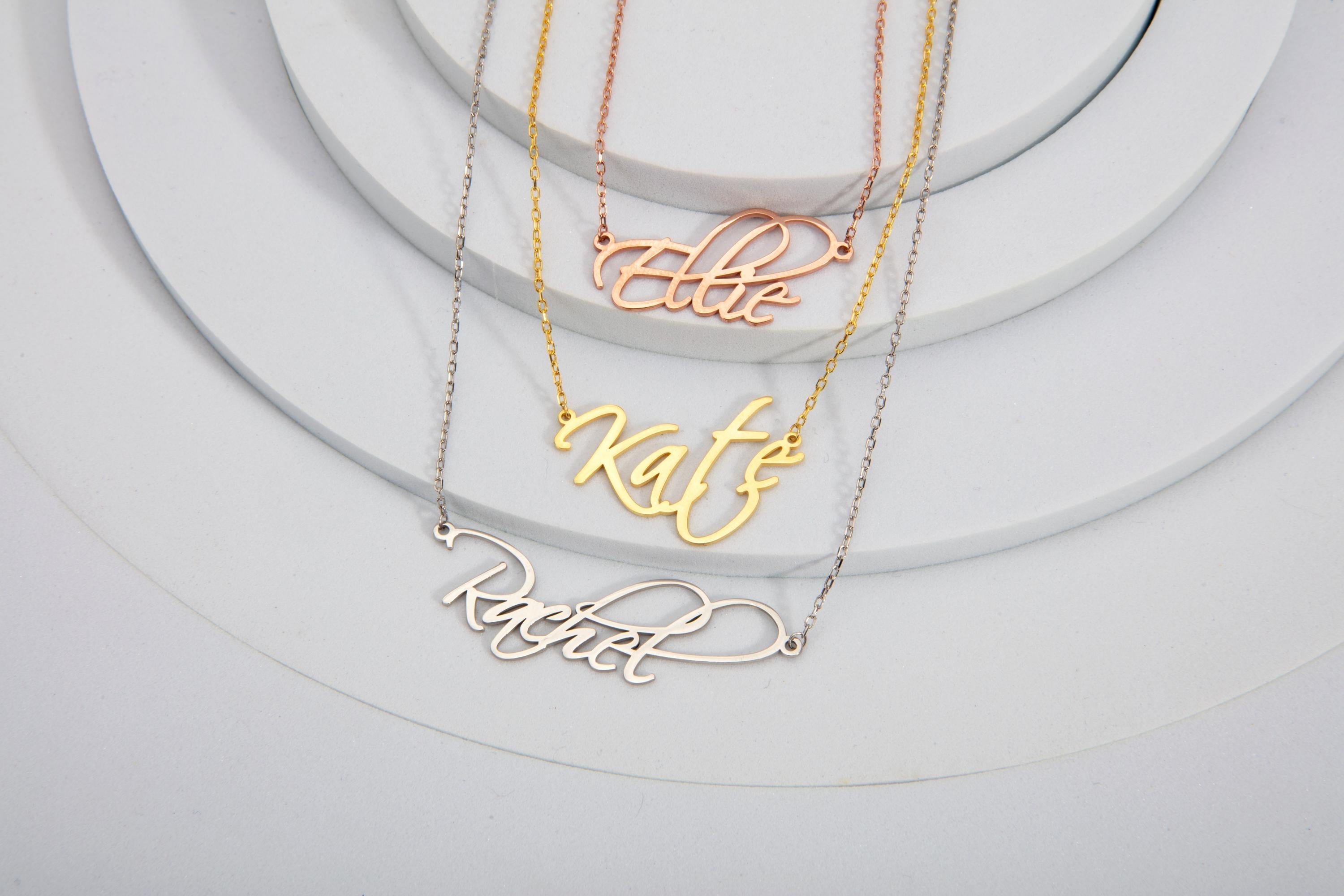 Personalized Name Necklace For Women