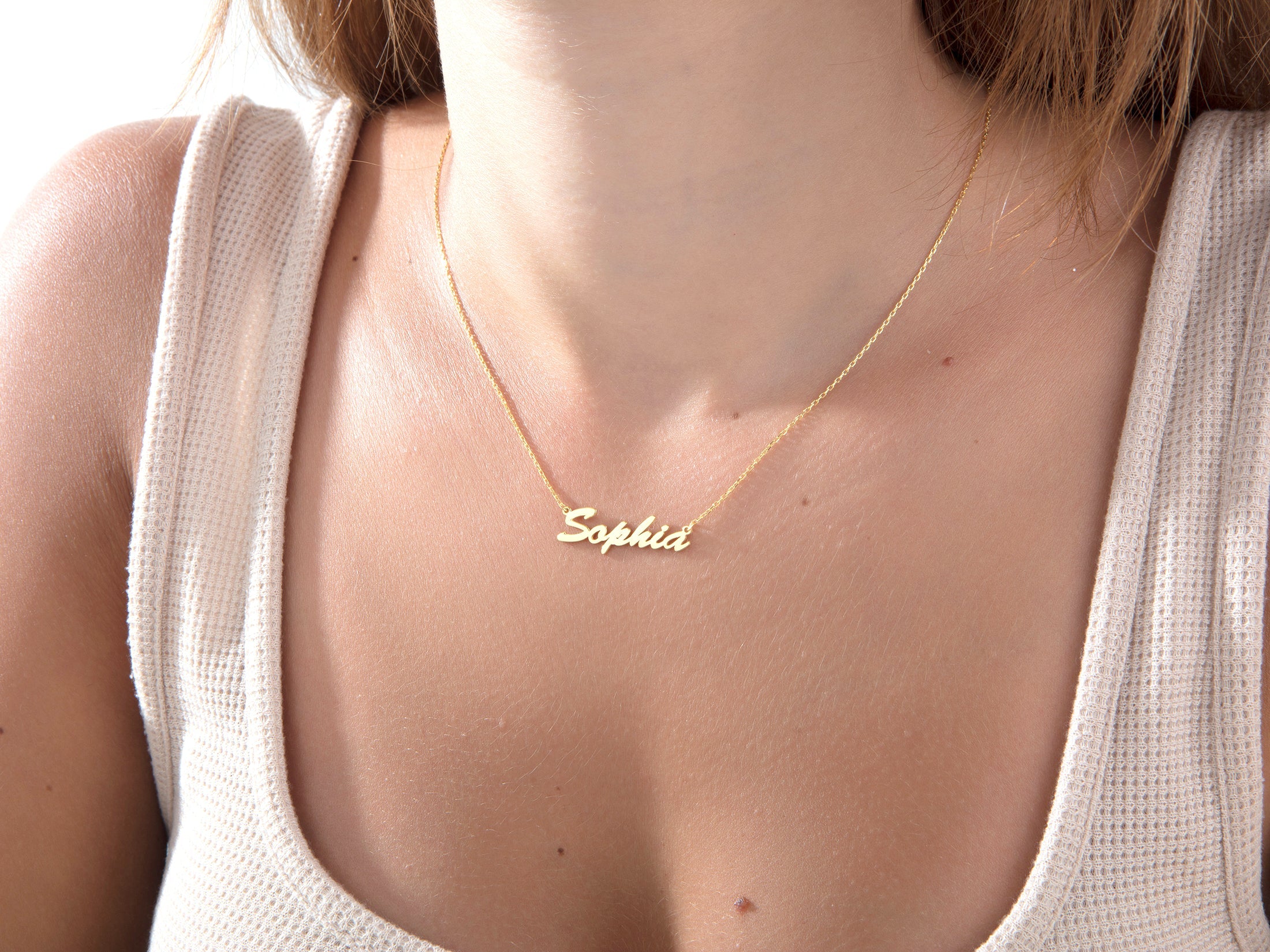 Personalized Dainty Name Necklace